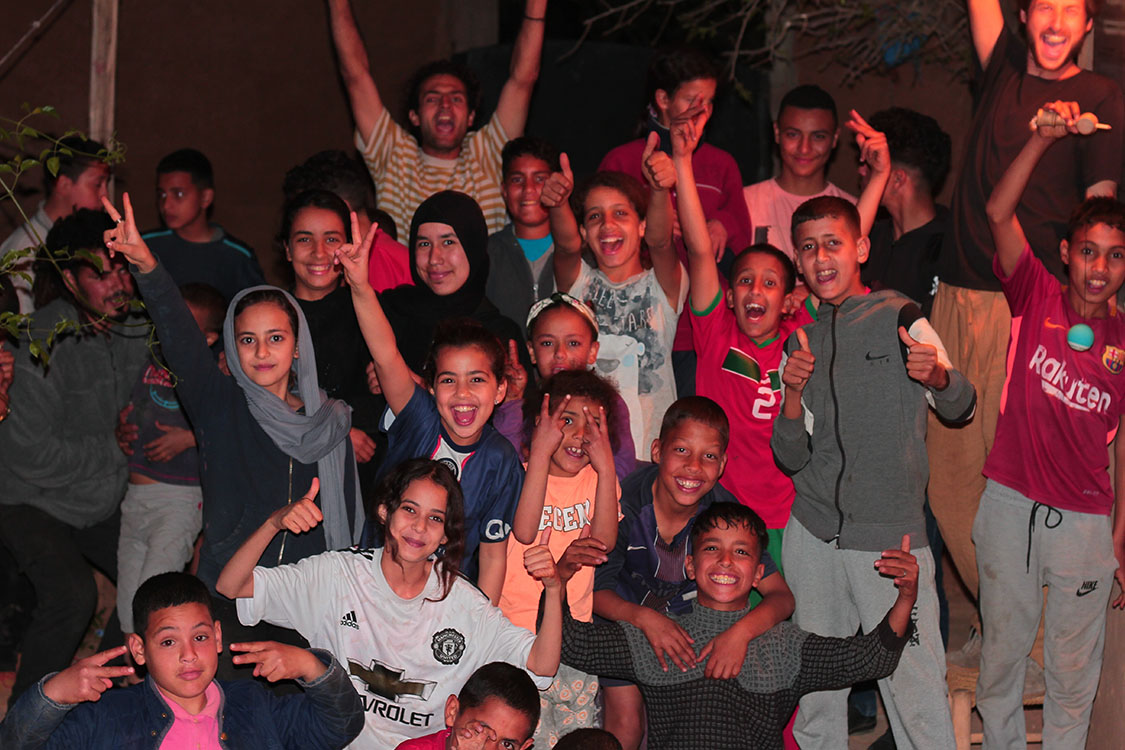 Chidlren at the skatepark Fiers & Forts