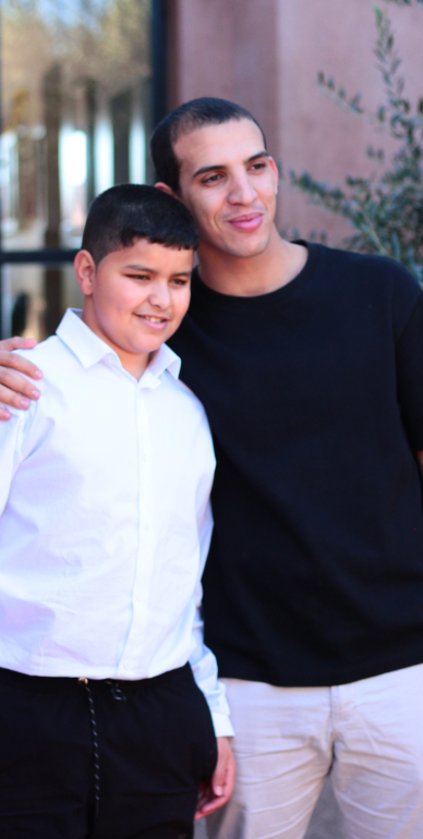 Portrait d'une adolescnete du Centre Fiers et Forts.